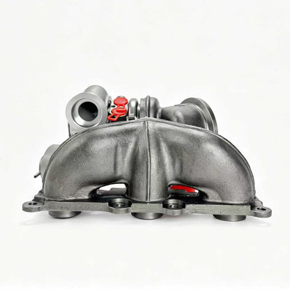 PA Upgrade TD04 V3 17T 19T Billet Compressor Wheel Performance Hybrid Twin Turbochargers for BMW 135i 335i 535i and Z4 N54 Engine