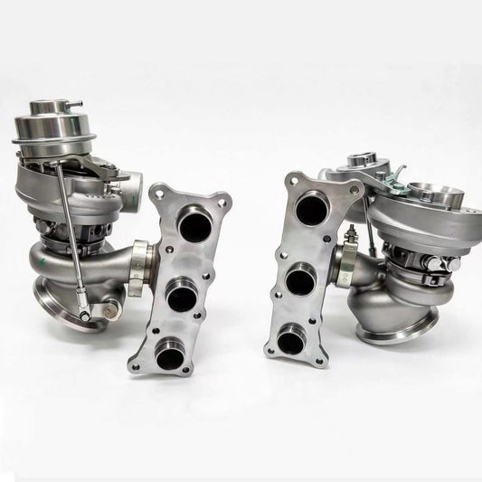 PA TD04 20T Billet Compressor Wheel Performance Hybrid Twin Turbochargers for BMW 135i 335i 535i and Z4 N54 Engine
