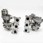 PA TD04 20T Billet Compressor Wheel Performance Hybrid Twin Turbochargers for BMW 135i 335i 535i and Z4 N54 Engine