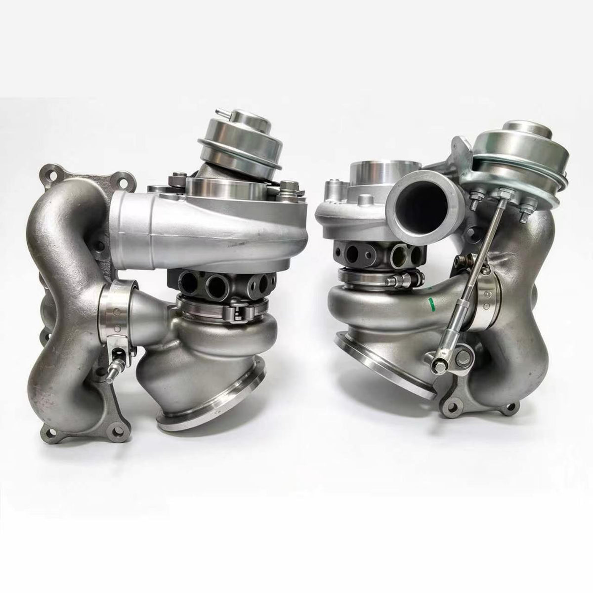 PA TD04 20T Billet Compressor Wheel Performance Hybrid Twin Turbochargers for BMW 135i 335i 535i and Z4 N54 Engine