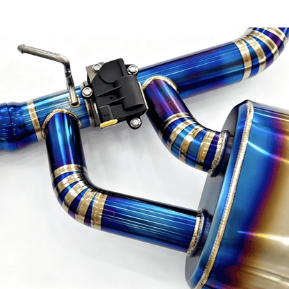 PA Valved Titanium Catback Exhaust for MK5 Supra 3.0T (A90 / A91)